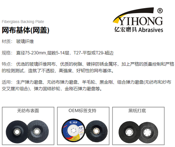 亿宏磨具网布基体(网盖)品质保证 亿宏磨具网布基体(网盖)品质保证